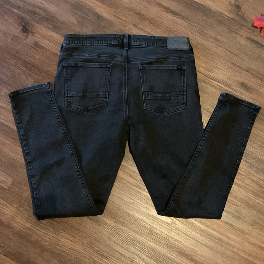 PacSun Black Stacked Skinny Jeans - Picture 8 of 8